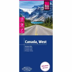 Discount REISE KNOW-HOW LANDKARTE KANADA, WEST - Straßenkarte Straßenkarten|Straßenkarten