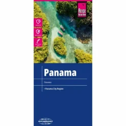 Straßenkarten|Straßenkarten^REISE KNOW-HOW LANDKARTE PANAMA (1:400.000) - Straßenkarte