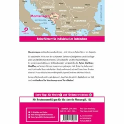 New REISE KNOW-HOW REISEFÜHRER MONTENEGRO Reiseführer Südosteuropa