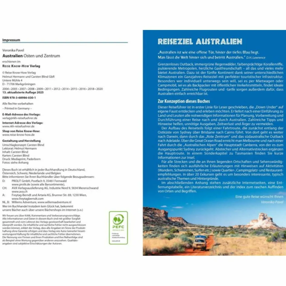 Reiseführer Australien Und Ozeanien^REISE KNOW-HOW REISEFÜHRER AUSTRALIEN OSTEN UND ZENTRUM