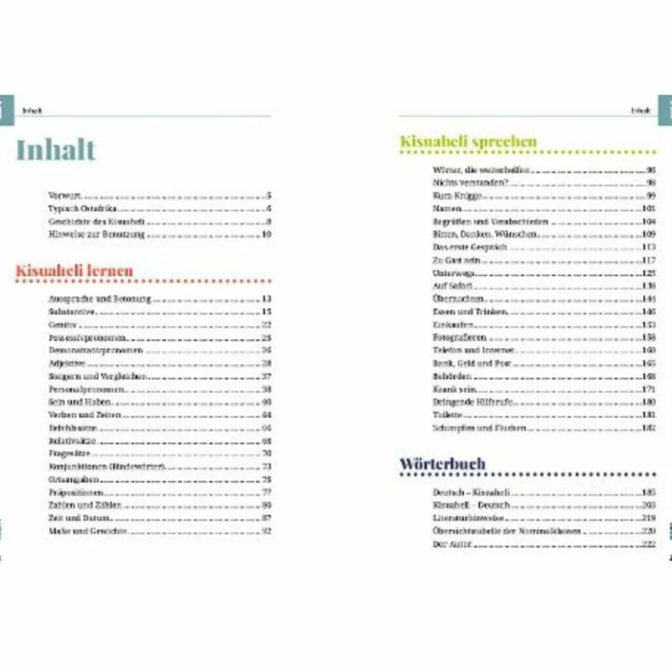 Sprachführer^REISE KNOW-HOW SPRACHFÜHRER KISUAHELI - WORT FÜR WORT