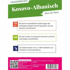 New REISE KNOW-HOW SPRACHFÜHRER KOSOVO-ALBANISCH - WORT FÜR WORT - Sprachführer Sprachführer