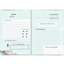 Discount REISETAGEBUCH GO & DISCOVER THE WORLD - Notizbuch Schreibwaren
