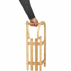 Kinder Ress Schlitten|Wintersportausrüstung Für Kinder^MINI HÖRNERSCHLITTEN - Schlitten