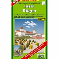 Sale RÜGEN RADWANDER- UND WANDERKARTE 1 : 50.000 - Wanderkarte Fahrradkarten|Wanderkarten Und Winterkarten