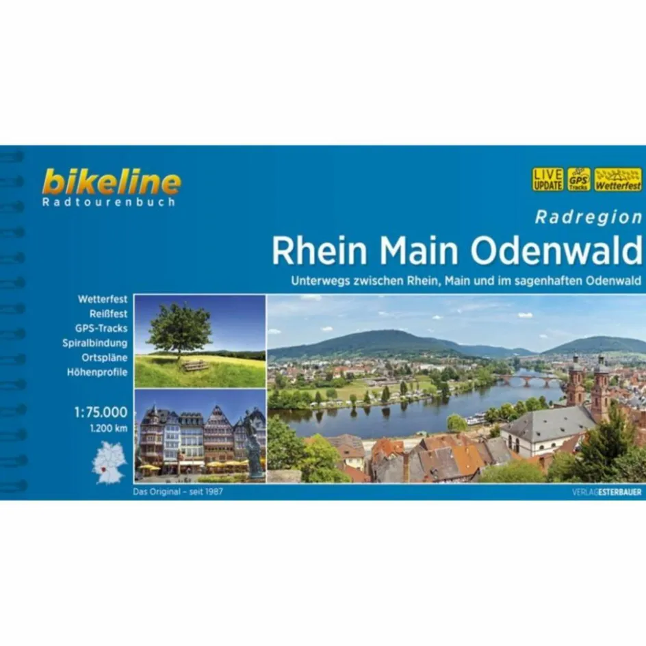 Online RHEIN MAIN ODENWALD 1 : 75 000 - Radwanderführer Radwanderführer Und Mountainbikeführer