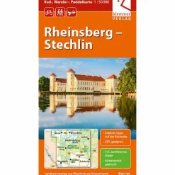 Fahrradkarten|Gewässerkarten^RHEINSBERG - STECHLIN 1:50T - Karte