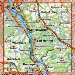 Clearance RHEINWANDERN 5 - BONN - SIEBENGEBIRGE - Wanderkarte Wanderkarten Und Winterkarten|Wanderkarten Und Winterkarten