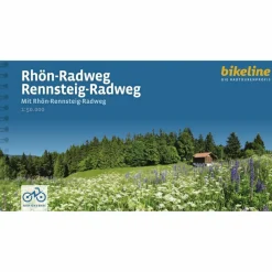 Radwanderführer Und Mountainbikeführer^RHÖN-RADWEG . RENNSTEIG-RADWEG - Radwanderführer