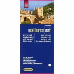 Straßenkarten|Wanderkarten Und Winterkarten^RKH MALLORCA OST WANDERKARTE 1 : 40 000 - Straßenkarte