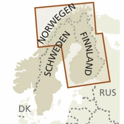 Online RKH WMP FINNLAND UND NORDSKANDINAVIEN - Straßenkarte Straßenkarten|Straßenkarten