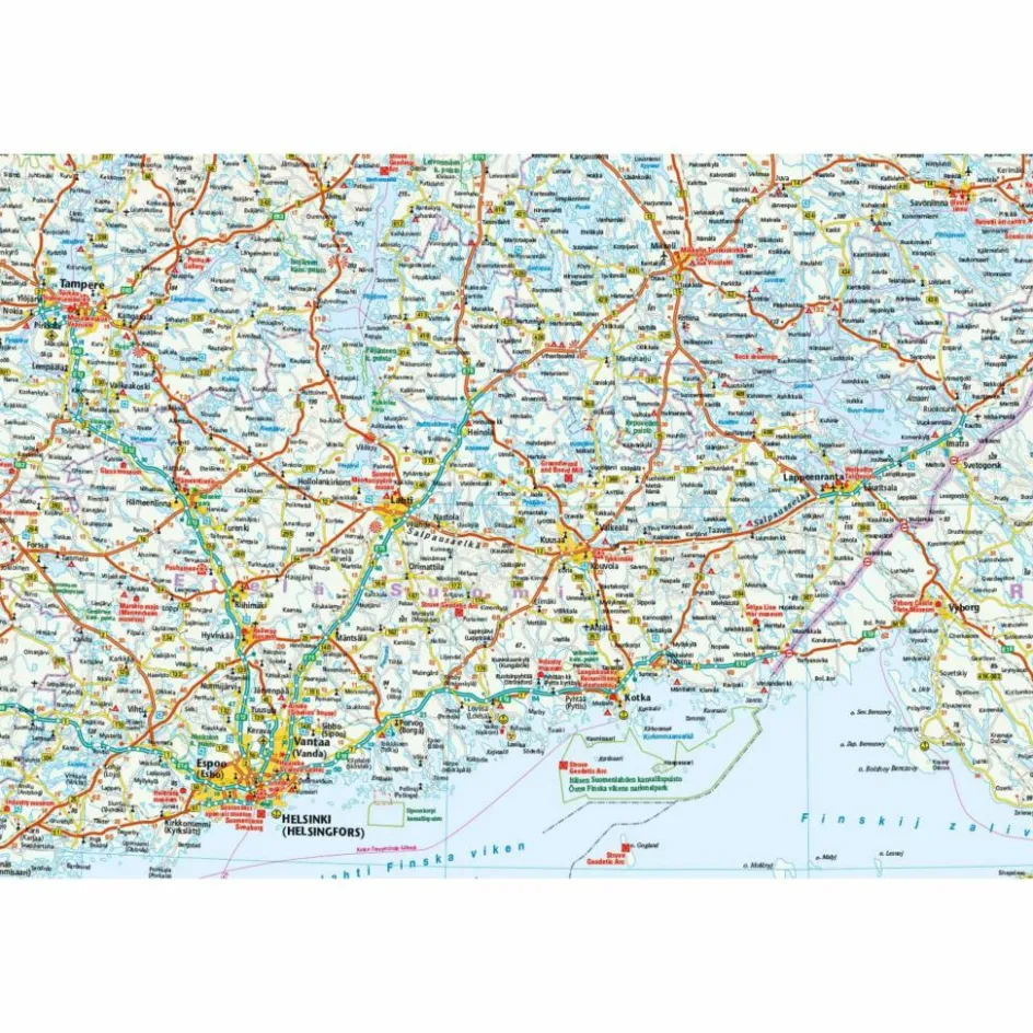 Online RKH WMP FINNLAND UND NORDSKANDINAVIEN - Straßenkarte Straßenkarten|Straßenkarten