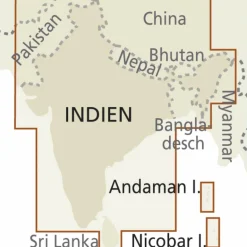 Straßenkarten|Straßenkarten^RKH WMP INDIEN (1:2.900.000) - Straßenkarte