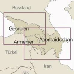 Straßenkarten|Straßenkarten^RKH WMP KAUKASUS 1:650.000 - Straßenkarte