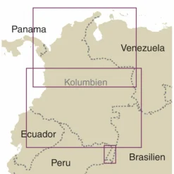 Straßenkarten|Straßenkarten^RKH WMP KOLUMBIEN 1:1.400.000 - Straßenkarte