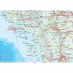 Clearance RKH WMP MYANMAR 1 : 1.500.000 - Straßenkarte Straßenkarten|Straßenkarten