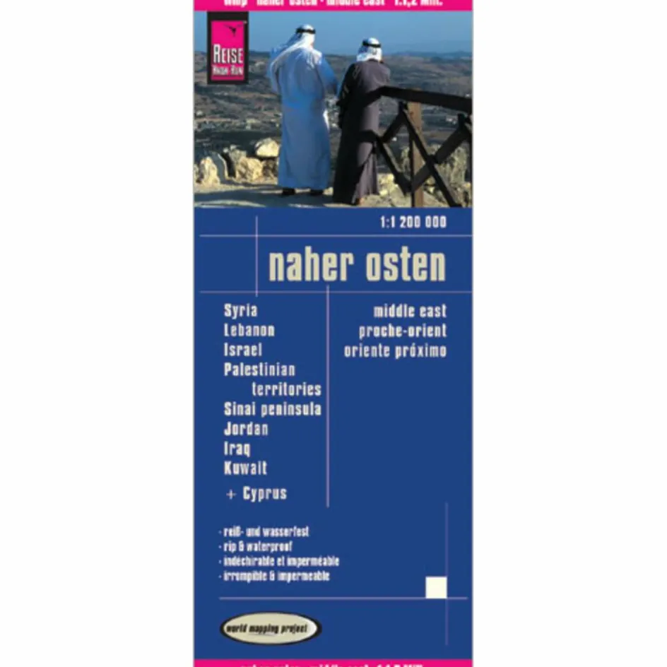 Straßenkarten|Straßenkarten^RKH WMP NAHER OSTEN 1 : 1 200 000 - Straßenkarte