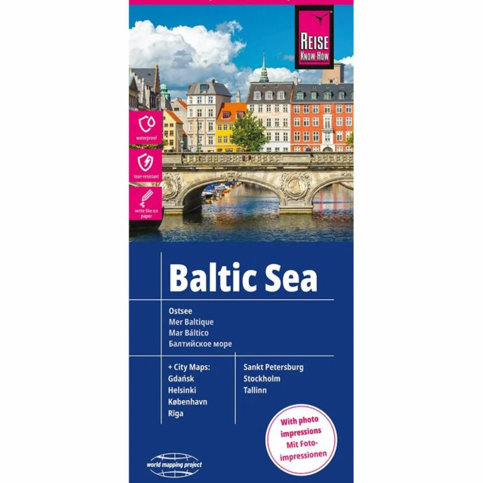 Straßenkarten|Straßenkarten^RKH WMP OSTSEE 1:1.300.00 - Straßenkarte