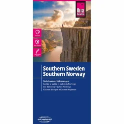 Hot RKH WMP SÜDSCHWEDEN, SÜDNORWEGEN - Straßenkarte Straßenkarten|Straßenkarten