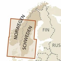 Hot RKH WMP SÜDSCHWEDEN, SÜDNORWEGEN - Straßenkarte Straßenkarten|Straßenkarten