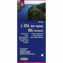 Straßenkarten|Straßenkarten^RKH WMP USA 05 NEUENGLAND 1:600.000 - Straßenkarte