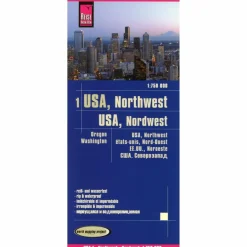 Straßenkarten|Straßenkarten^RKH WMP USA 01, NORDWEST - Straßenkarte