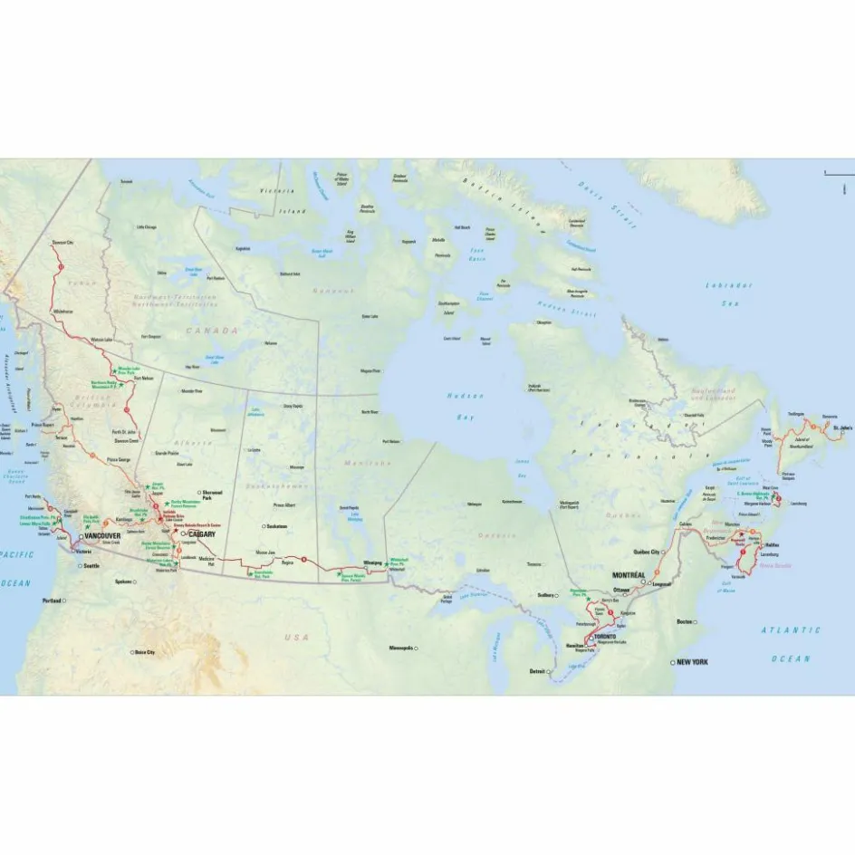 Hot ROADTRIPS KANADA - Bildband Bildbände