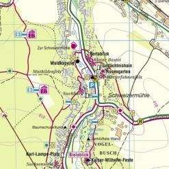 Wanderkarten Und Winterkarten|Wanderkarten Und Winterkarten^ROSENTHAL-BIELATAL UND UMGEBUNG - Wanderkarte
