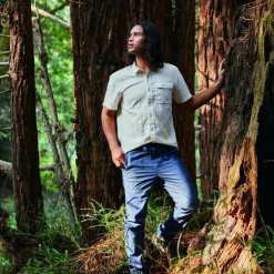 Sale HEMPLINE SPACED S/S Herren - Outdoor Hemd Herren Hemden