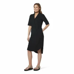 Hot SPOTLESS TRAVELER DRESS S/S Damen - Kleid Damen Röcke Und Kleider