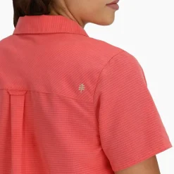 Discount W DESERT PUCKER S/S Damen - Outdoor Bluse Damen Hemden