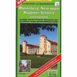 Wanderkarten Und Winterkarten|Wanderkarten Und Winterkarten^RUPPINER SCHWEIZ, RHEINSBERG, NEURUPPIN - Wanderkarte