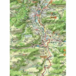 Outlet SAALE-RADWANDERWEG 1 : 50 000 - Fahrradkarte Fahrradkarten|Fahrradkarten