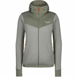 Damen Salewa Pullover Und Fleecepullover|Outdoorjacken^PUEZ WAFFLE HYB PL HD JACKET W Damen - Fleecejacke