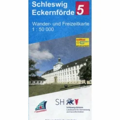 Wanderkarten Und Winterkarten|Wanderkarten Und Winterkarten^SCHLESWIG - ECKERNFÖRDE 1 : 50 000 - Wanderkarte