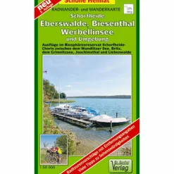 Sale SCHORFHEIDE, BIESENTHAL, JOACHIMSTHAL - Fahrradkarte Fahrradkarten|Fahrradkarten