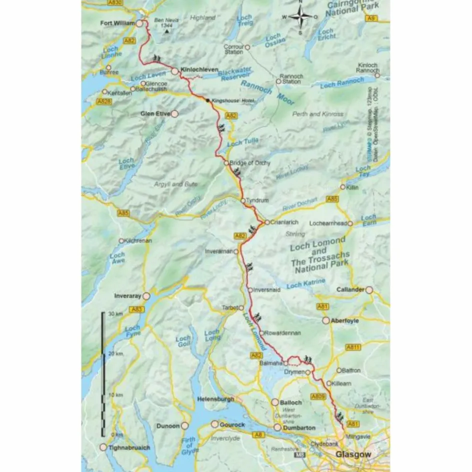 Wanderführer^SCHOTTLAND: WEST HIGHLAND WAY - Wanderführer
