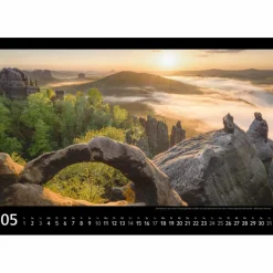 Kalender^SÄCHSISCHE SCHWEIZ 2026 - Kalender