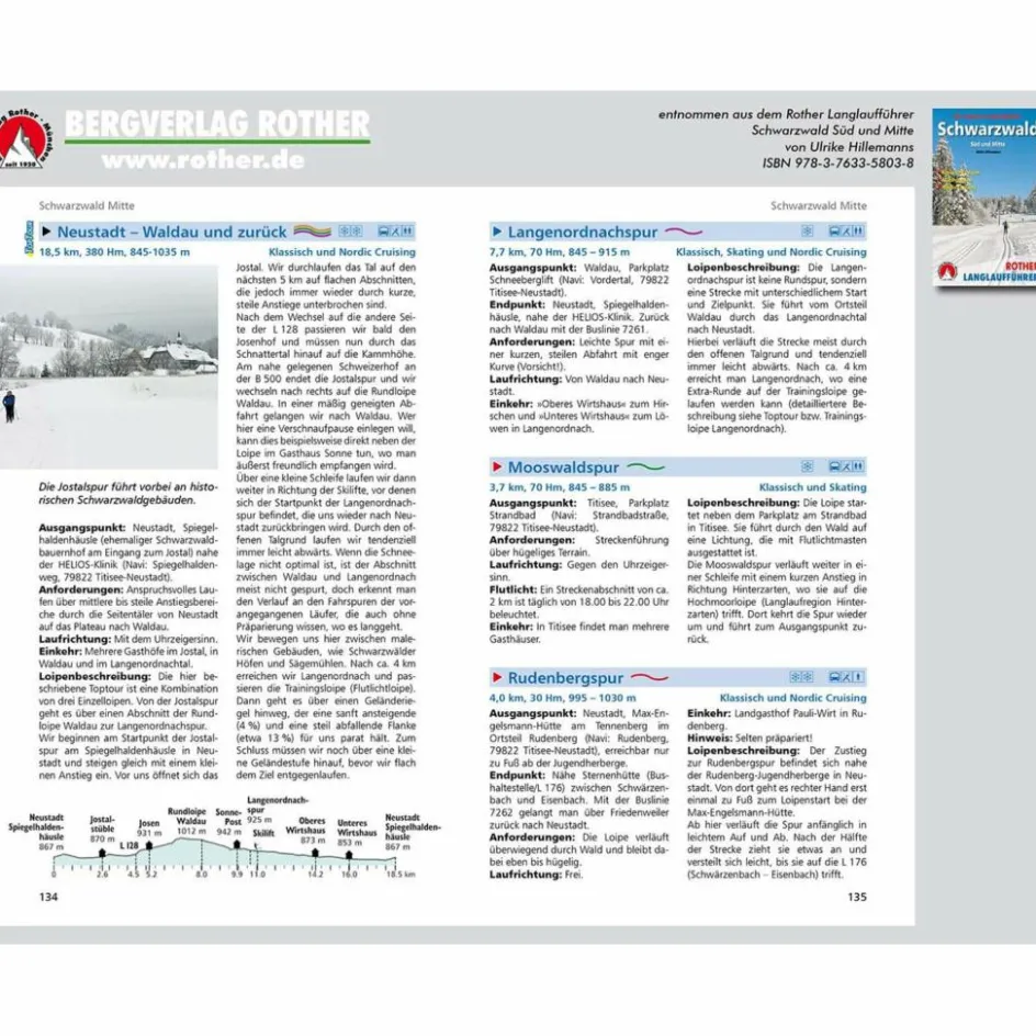 Best SCHWARZWALD SÜD UND MITTE Wintersportführer