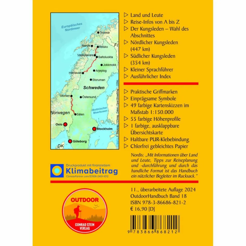 Wanderführer^SCHWEDEN: KUNGSLEDEN - Wanderführer