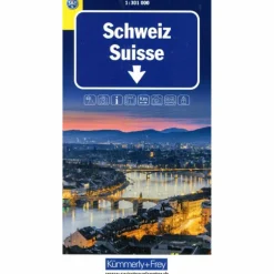 Straßenkarten|Straßenkarten^SCHWEIZ TCS STRASSENKARTE 1:301 000