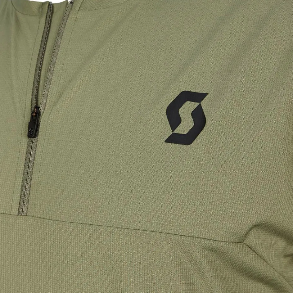 Herren Scott Shirts Und Tops^SCO TEE M'S TRAIL VERTIC ZIP SS Herren - Funktionsshirt