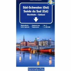 Straßenkarten|Straßenkarten^SÜD-SCHWEDEN (OST) NR. 03 REGIONALKARTE SCHWEDEN 1:250 000 - Straßenkarte