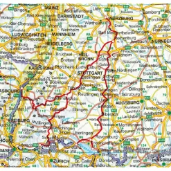 New SÜDWESTDEUTSCHE JAKOBSWEGE - Wanderführer Wanderführer