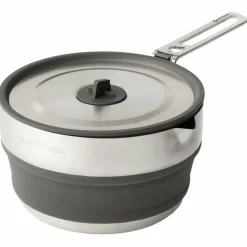 Sea to Summit Campingtöpfe Und Campinggeschirr^DETOUR STAINLESS STEEL COLLAPSIBLE POT - Kochtopf