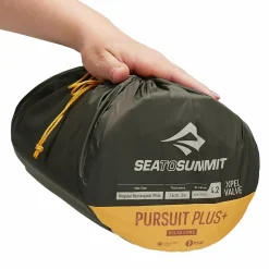 Sea to Summit Thermo-Luftmatratzen|3-Jahreszeiten-Matten^PURSUIT PLUS SI MAT - REGULAR RECTANGULAR WIDE Unisex - Selbstaufblasende Isomatte