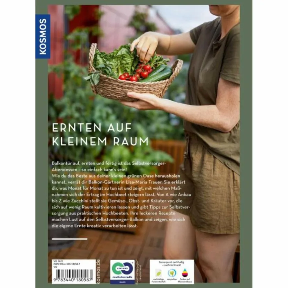 Tiere, Pflanzen Und Garten^SELBSTVERSORGUNG AUS DEM BALKON-HOCHBEET - Sachbuch