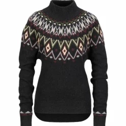 Damen Sherpa Pullover Und Fleecepullover^INDU MOCK NECK Damen - Strickpullover