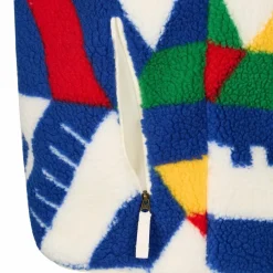 Damen Sherpa Pullover Und Fleecepullover|Outdoorjacken^TARCHO PRINTED FULL ZIP FLEECE Unisex - Fleecejacke