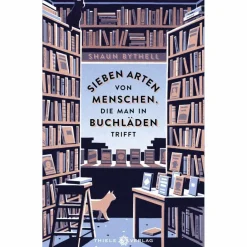 Clearance SIEBEN ARTEN VON MENSCHEN, DIE MAN IN BUCHLÄDEN TRIFFT - Roman Romane